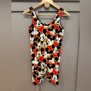 WILD RICH KIDS ADULT Mickey Mouse Print Romper